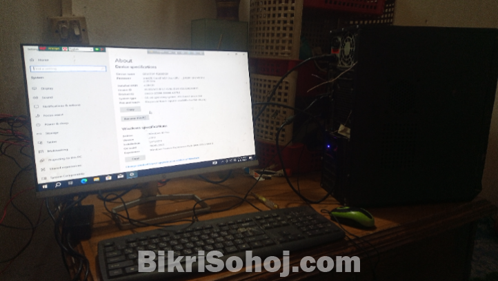 Hp monitor & pc sell